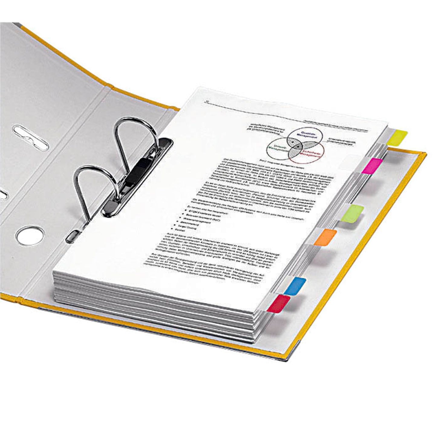Post-it® Index Strong Haftmarker farbsortiert 3x 22 Streifen | 686L-PGO | 1 Pack = 3x 22 Streifen