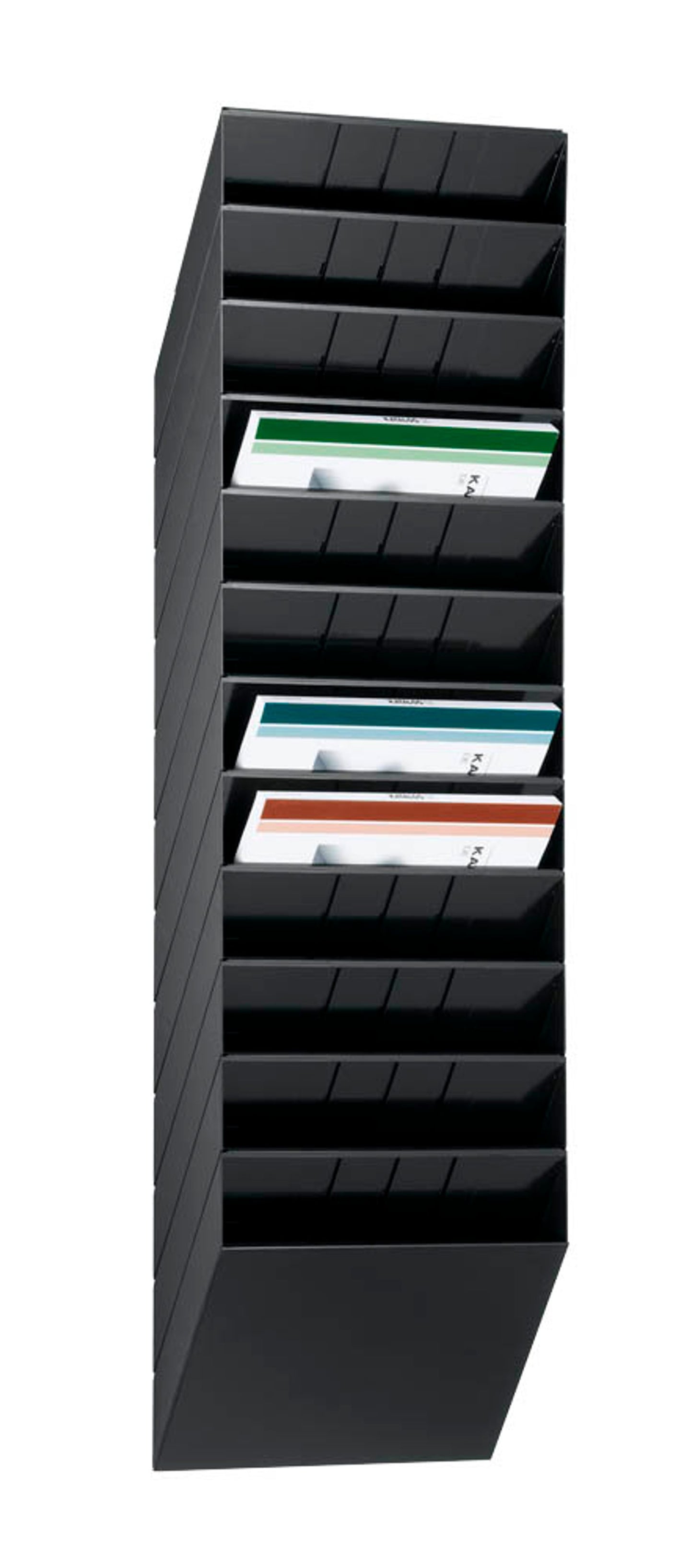 DURABLE Wandprospekthalter FLEXIBOXX schwarz DIN A4