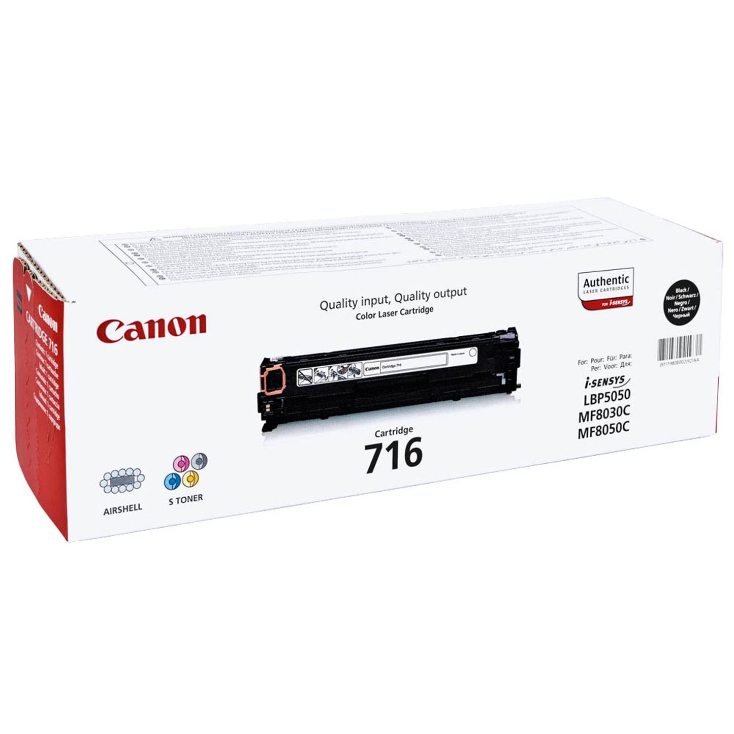 Canon 716 BK schwarz Toner | 1980B002