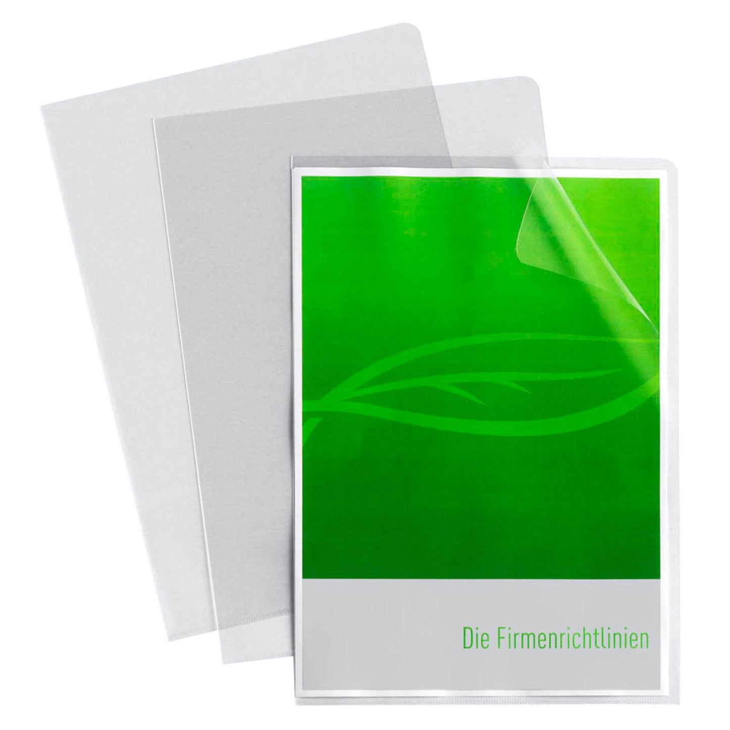 OXFORD Sichthüllen DIN A4 transparent genarbt 0,15 mm | 100461000 | 1 Pack = 100 St.
