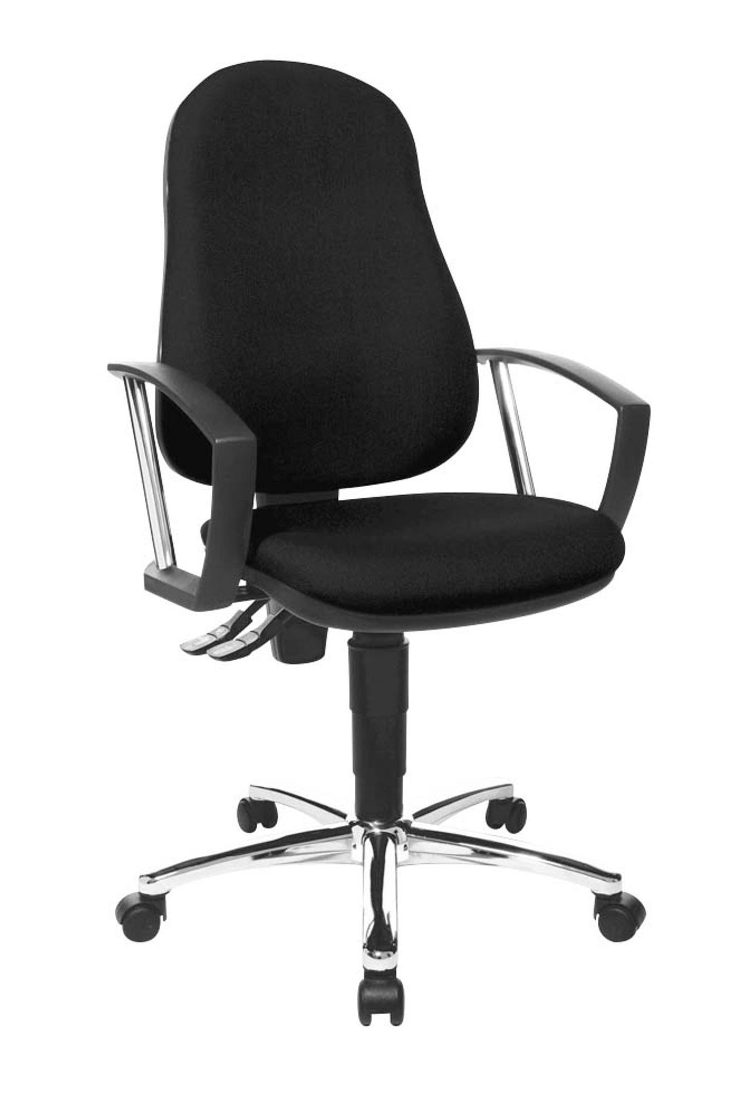 Topstar Bürostuhl Point 60 Plus, 8169A, Gestell chrom