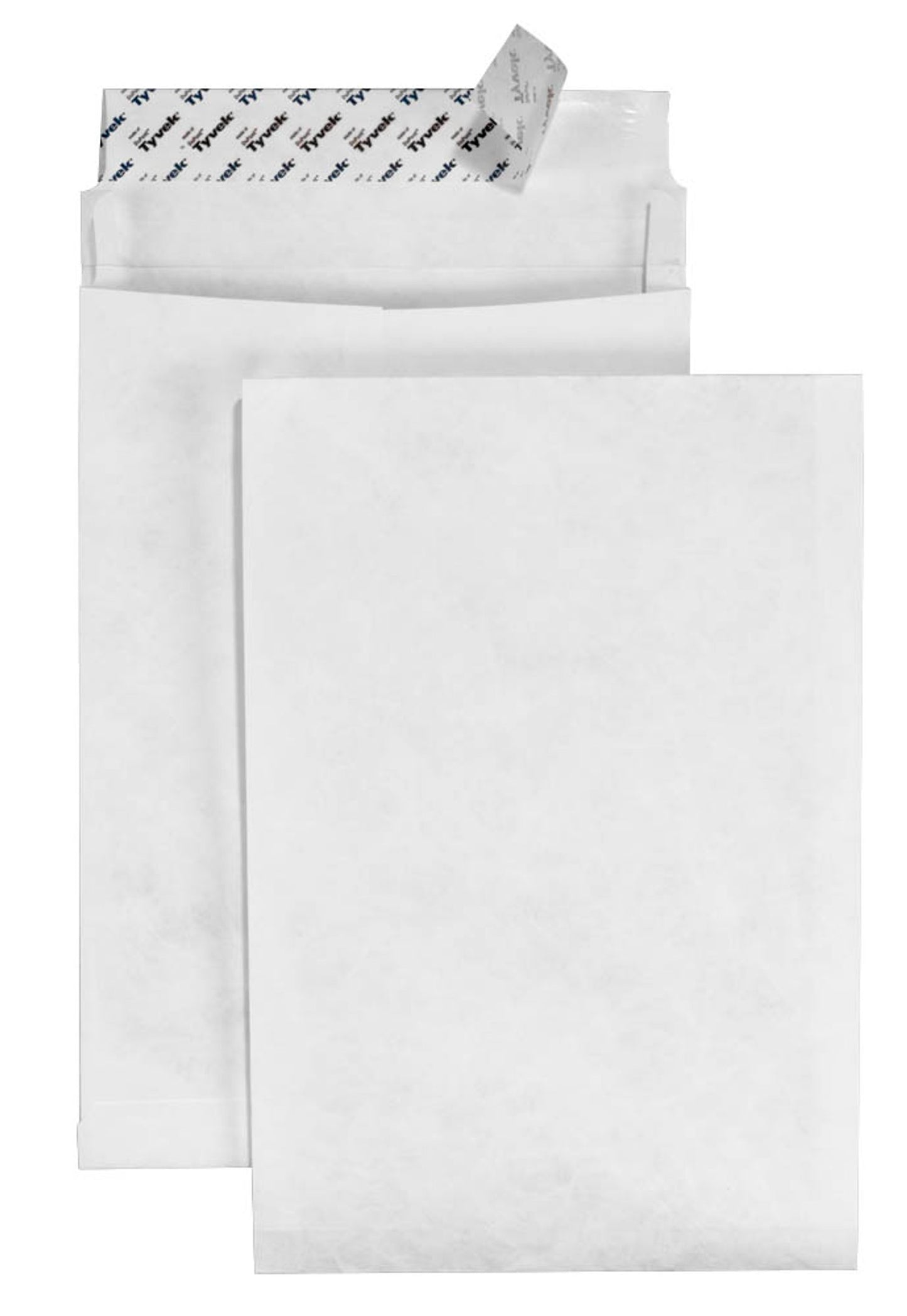 BONG Faltentaschen Tyvek® Expander ohne Fenster weiß mit 3,8 cm Falte, 100 St.