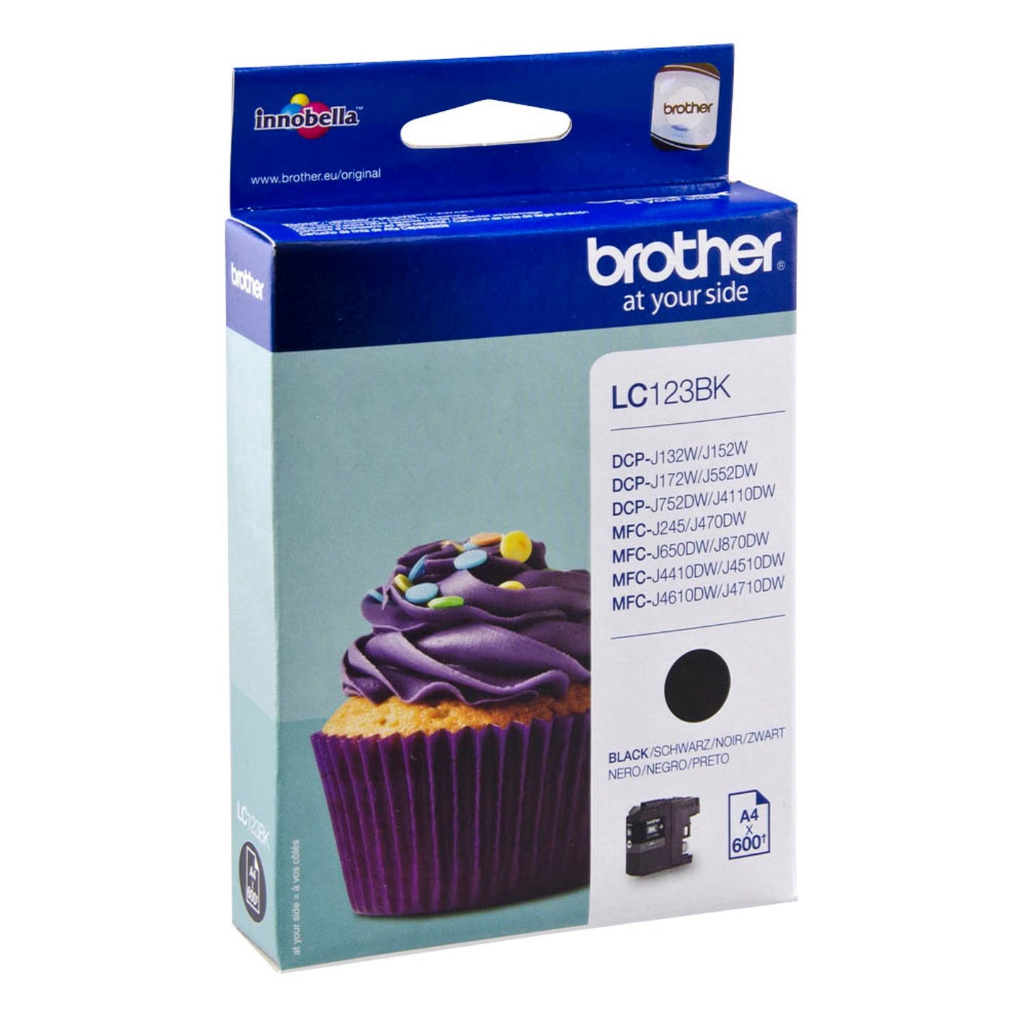 brother LC-123BK schwarz Druckerpatrone | LC123BK