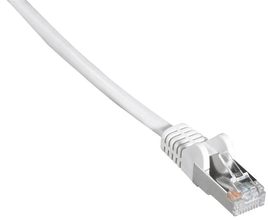 goobay RJ-45 Netzwerkkabel weiß bis zu 1,00 Gbit/Sek. bis zu 100 MHz, 1 St.