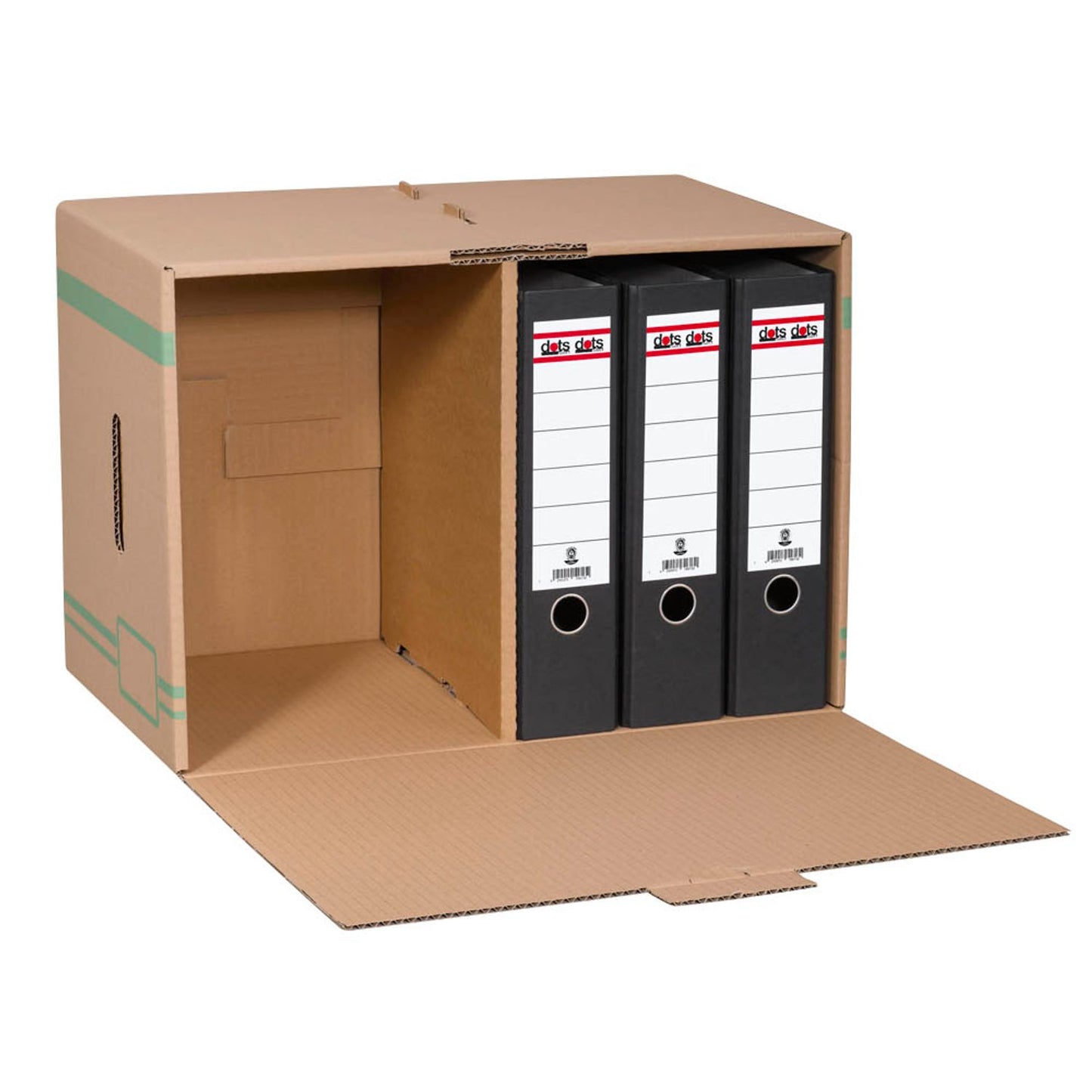 Cartonia Archivcontainer braun 50,2 x 35,6 x 31,0 cm | 293914 | 1 Pack = 10 St.