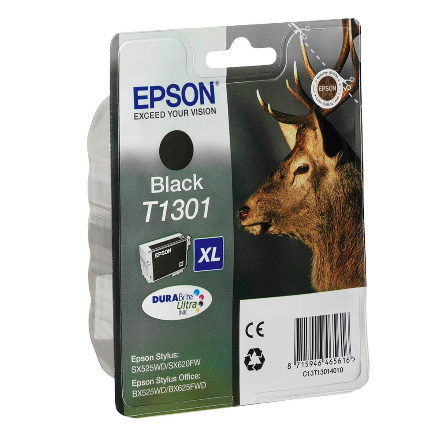 EPSON T1301 XL schwarz Druckerpatrone | C13T13014012