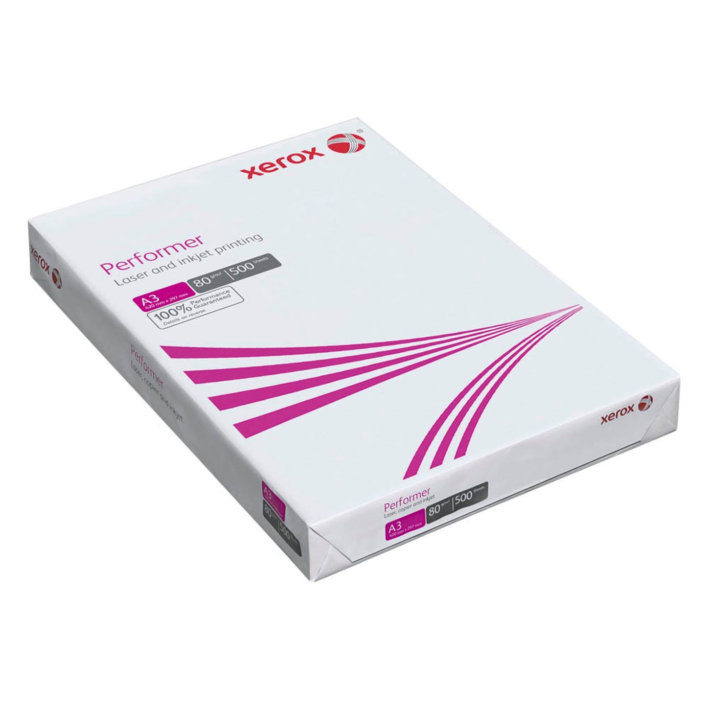 xerox Kopierpapier Performer DIN A3 80 g/qm | 003R90569 | 1 Pack = 500 Blatt