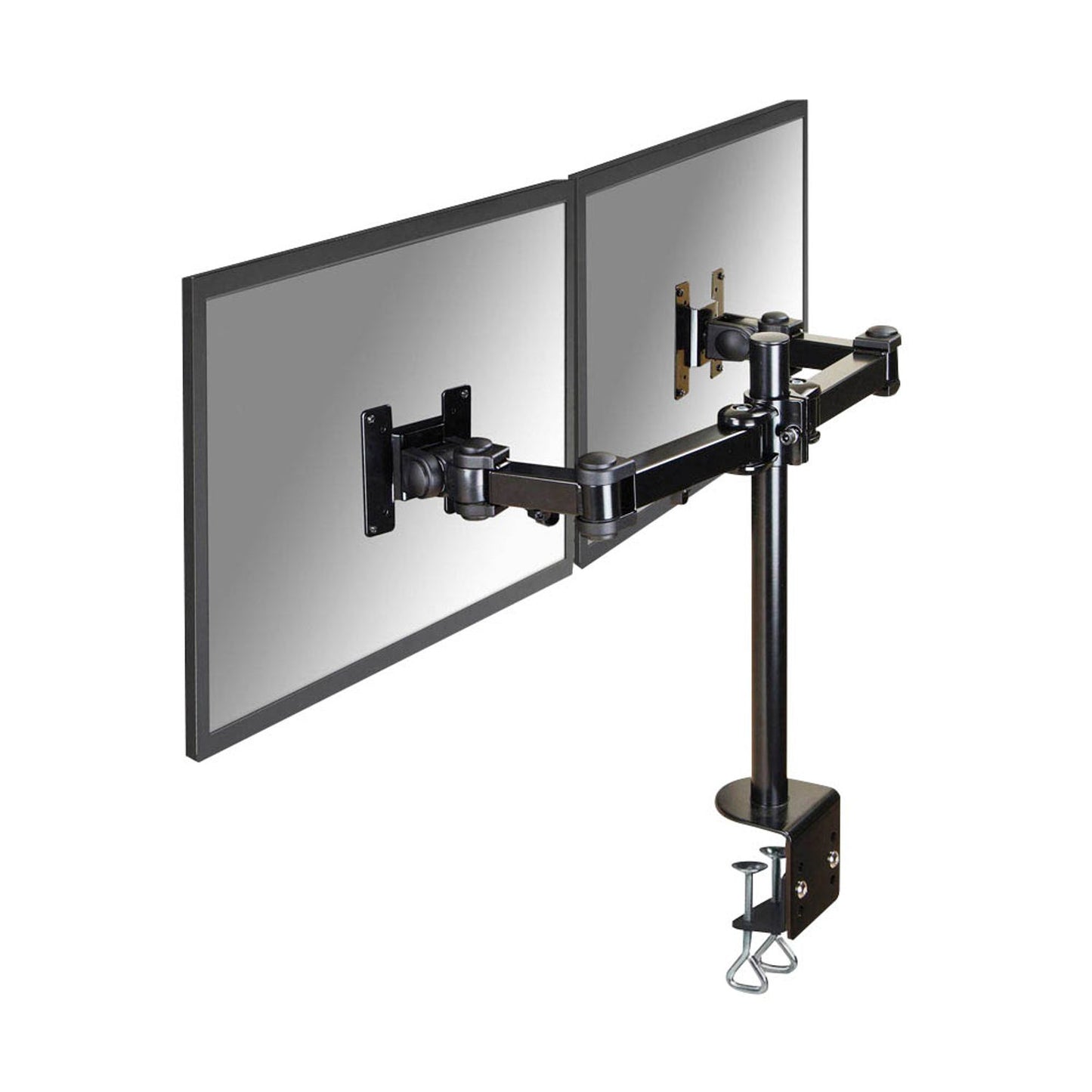 Neomounts Monitor-Halterung schwarz für 2 Monitore, Tischklemme | FPMA-D960D