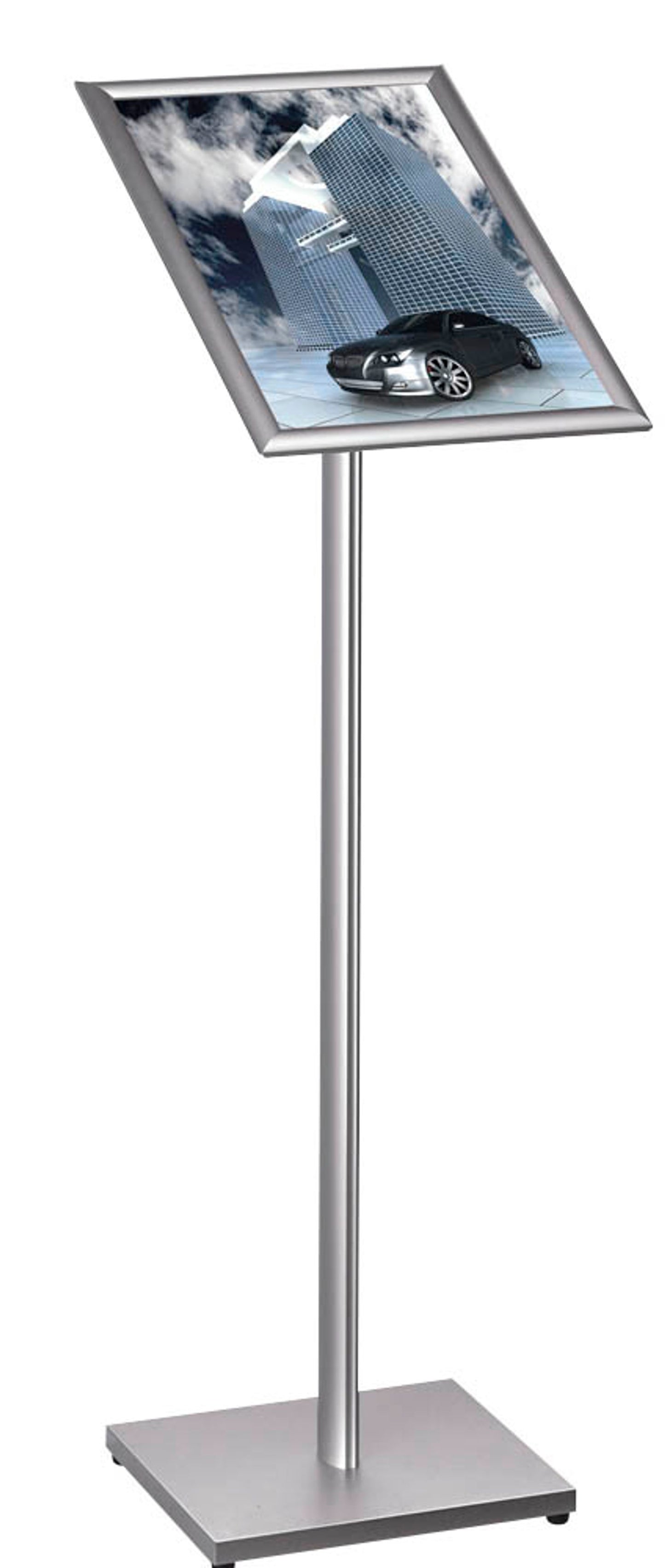Showdown® Displays Infoständer silber