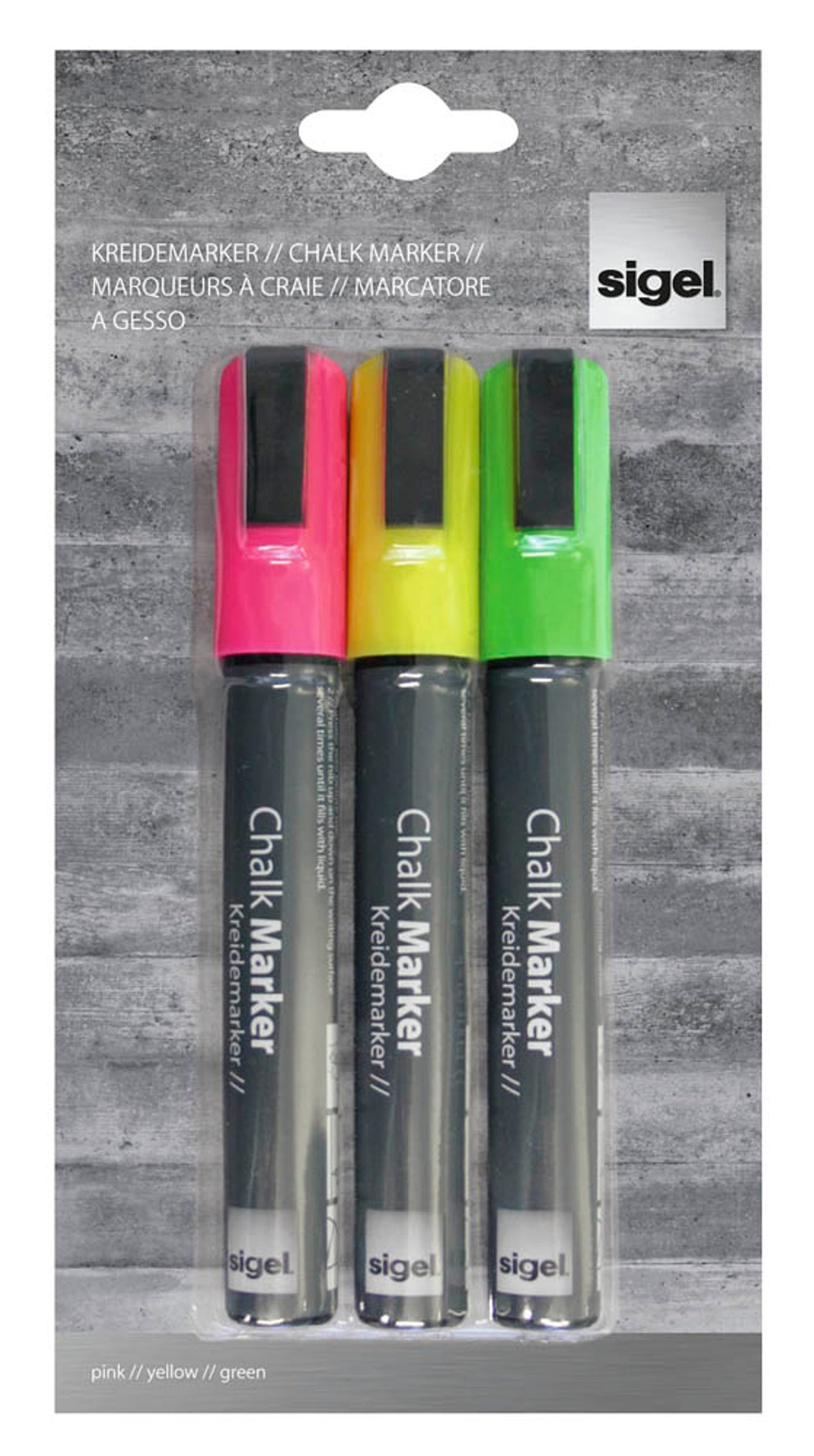 SIGEL Kreidemarker 1,0 - 5,0 mm