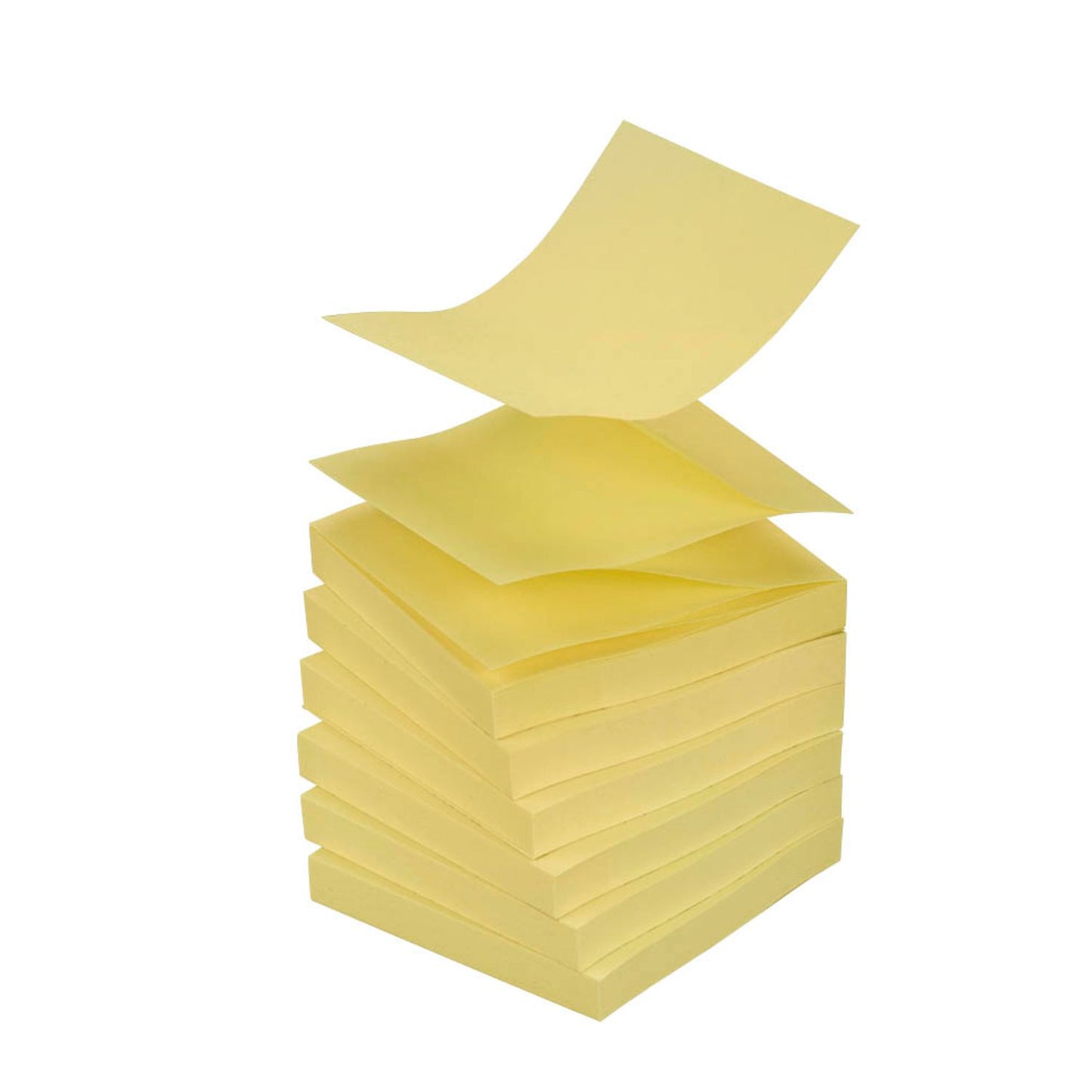 Post-it® Super Sticky Z-Notes Haftnotizen extrastark R33012SY gelb, 12 Blöcke | 7100290161 | 1 Pack = 12 Blöcke