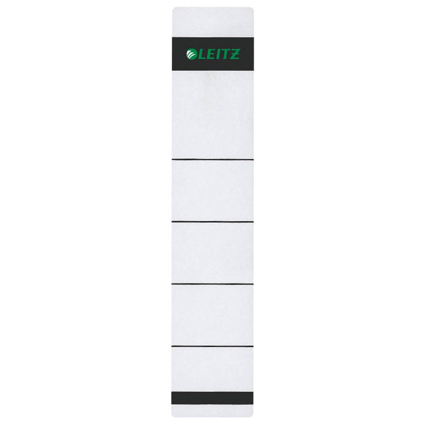 LEITZ Ordneretiketten 1643 grau für 5,2 cm Rückenbreite | 16431085 | 1 Pack = 100 St.