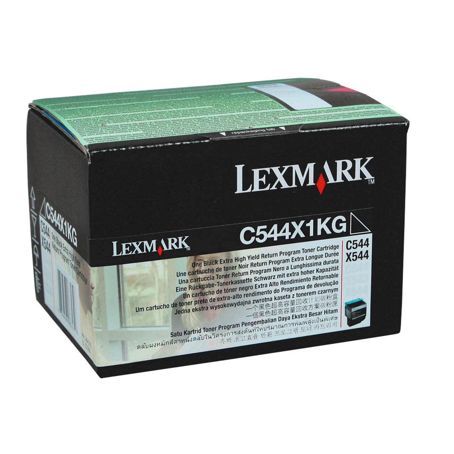 Lexmark schwarz Toner | C544X1KG