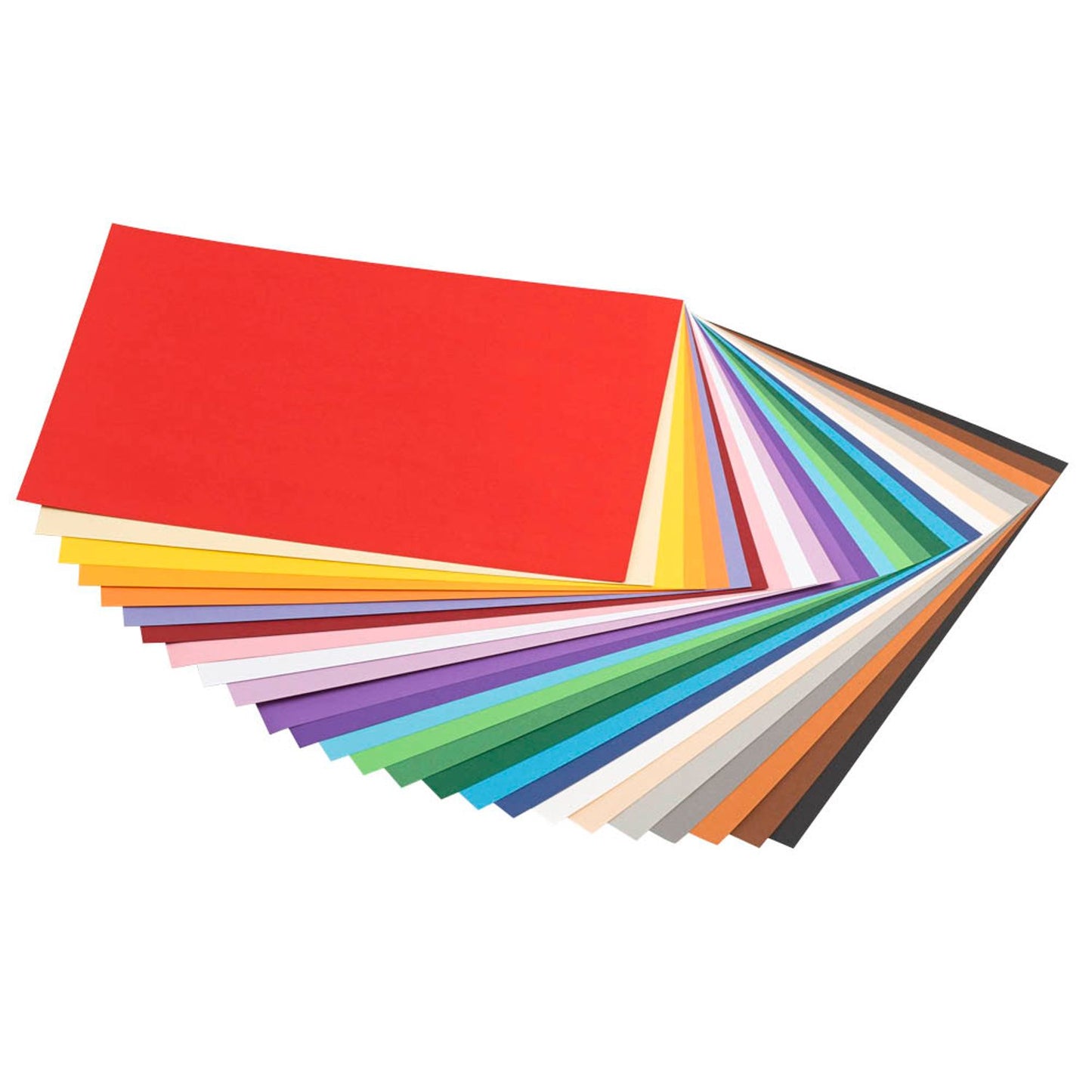 folia Tonpapier farbsortiert 130 g/qm | 64/500 09 | 1 Pack = 500 Blatt