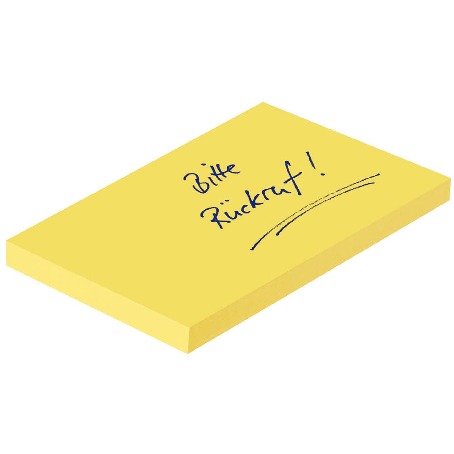 Post-it® Recycling Notes 654 Haftnotizen gelb, 6 Blöcke | 655-1B | 1 Pack = 6 Blöcke