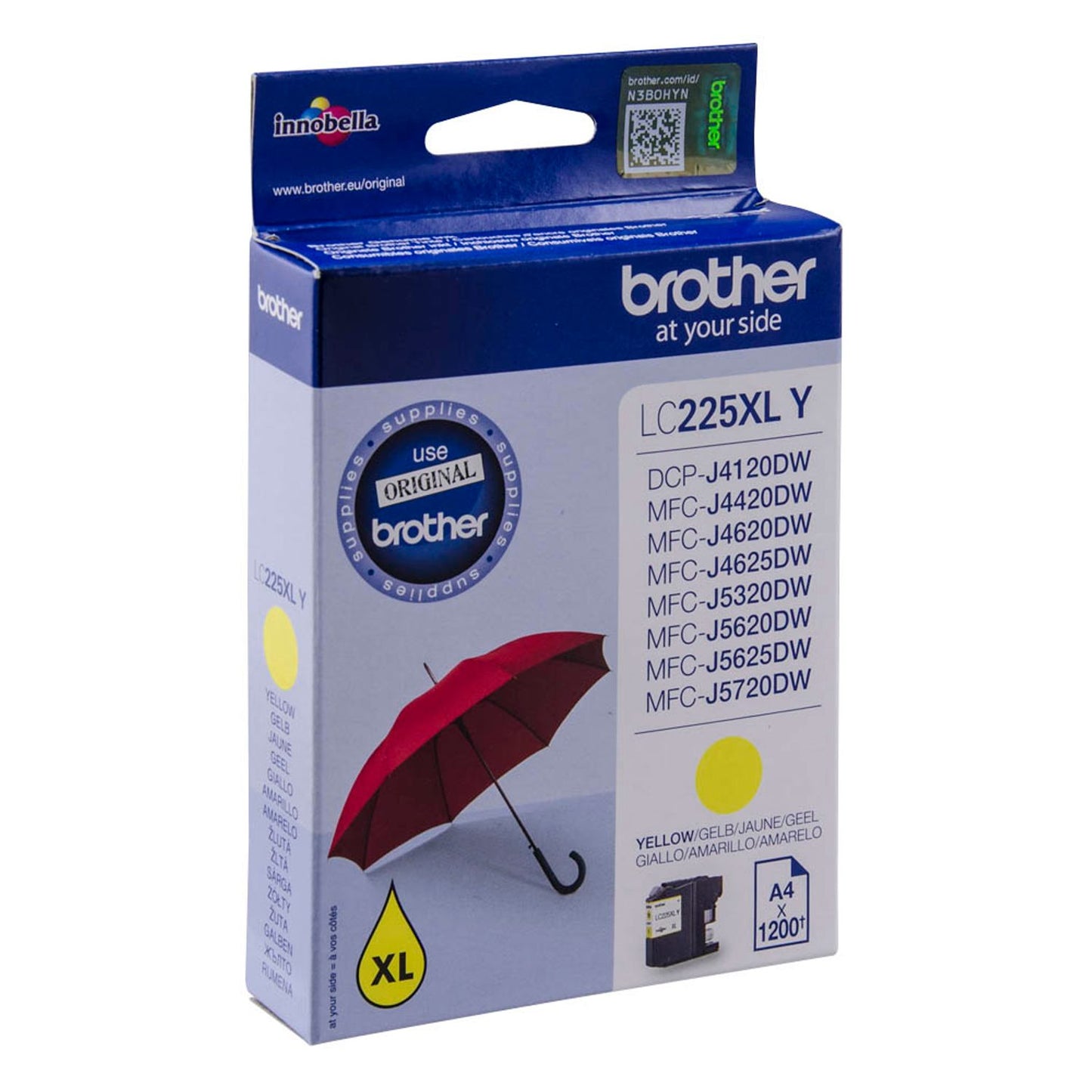 brother LC-225XLY gelb Druckerpatrone | LC225XLY