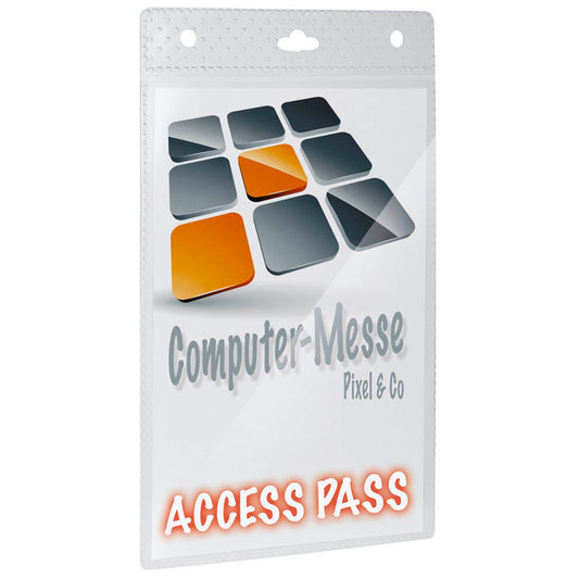 DURABLE Namensschilder 10,5 x 14,8 cm | 852619 | 1 Pack = 20 St.