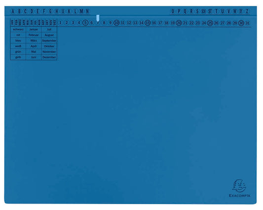 25 Exacompta Hängehefter Exaflex Karton 1 x Amtsheftung / kaufmännische Heftung