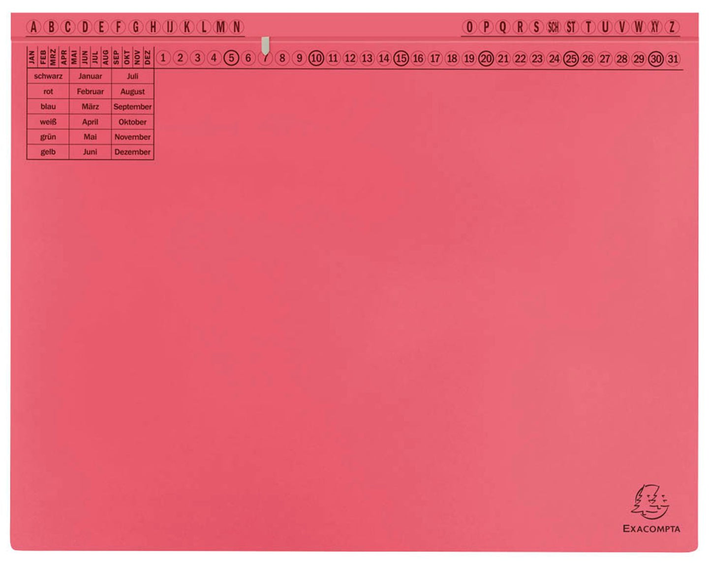 25 Exacompta Hängehefter Exaflex Karton 1 x Amtsheftung / kaufmännische Heftung
