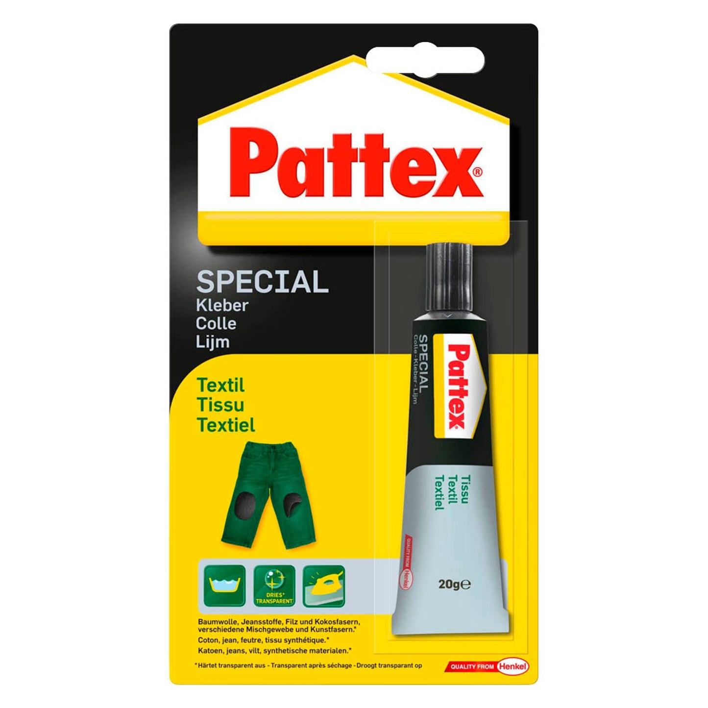 Pattex Textil Spezialkleber 20,0 g | PXST1