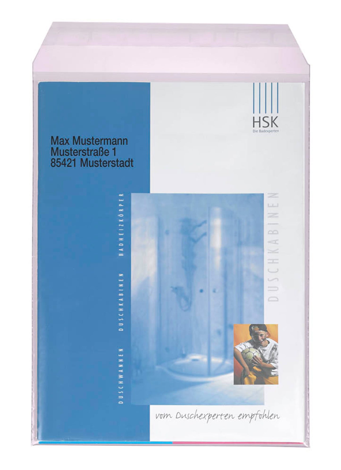docuCARE® Folienversandtaschen ohne Fenster transparent 100 St.