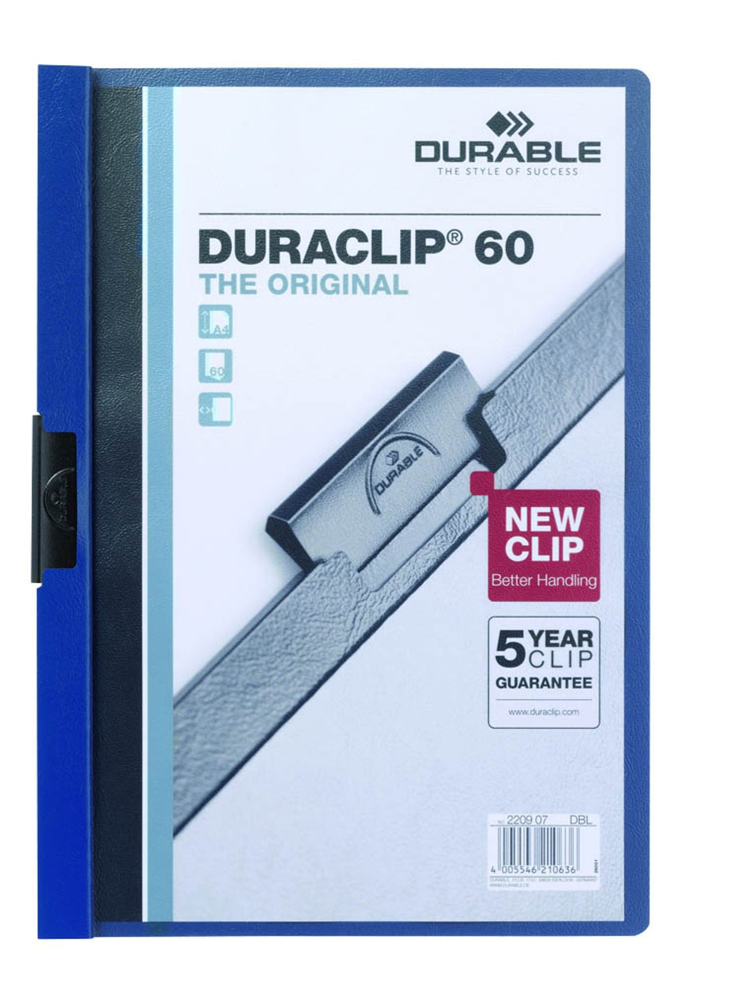5 DURABLE Klemmhefter