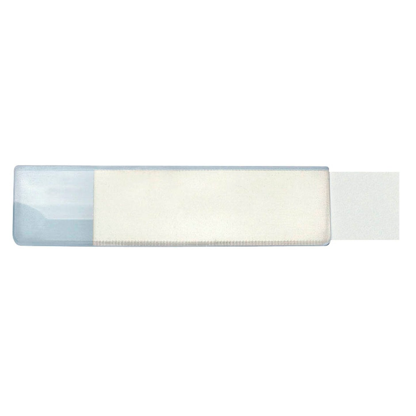 LEITZ Beschriftungsschilder mit Clip 6005 transparent | 60050002 | 1 Pack = 10 St.
