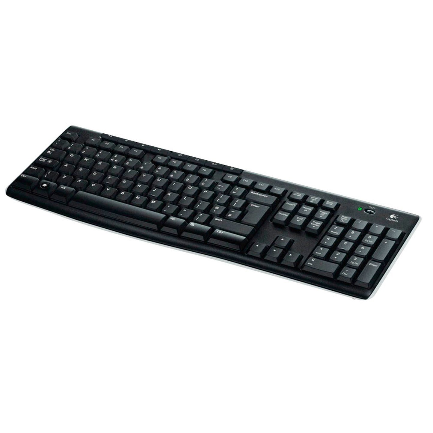 Logitech Wireless Keyboard K270 Tastatur kabellos schwarz | 920-003052