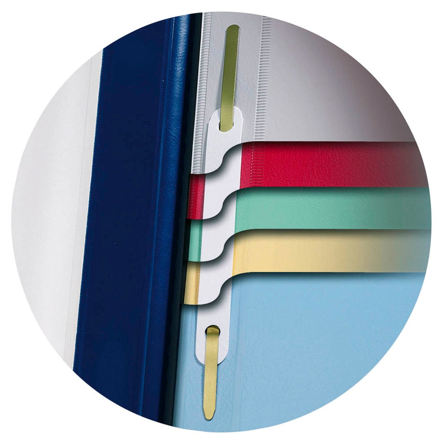 DURABLE Personalhefter DIVISOFLEX® Kunststoff blau 5 x kaufmännische Heftung | 255706