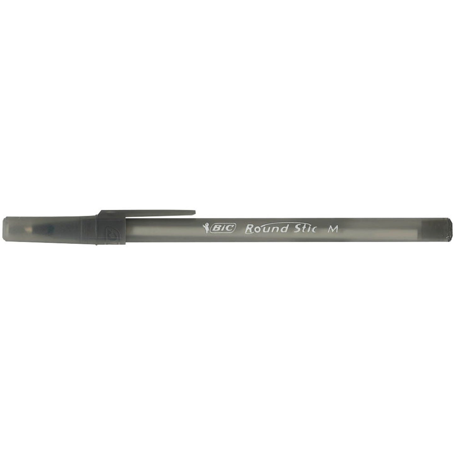 BIC Kugelschreiber Round Stic Simply schwarz, Schreibfarbe: schwarz | 9205683 | 1 Pack = 60 St.