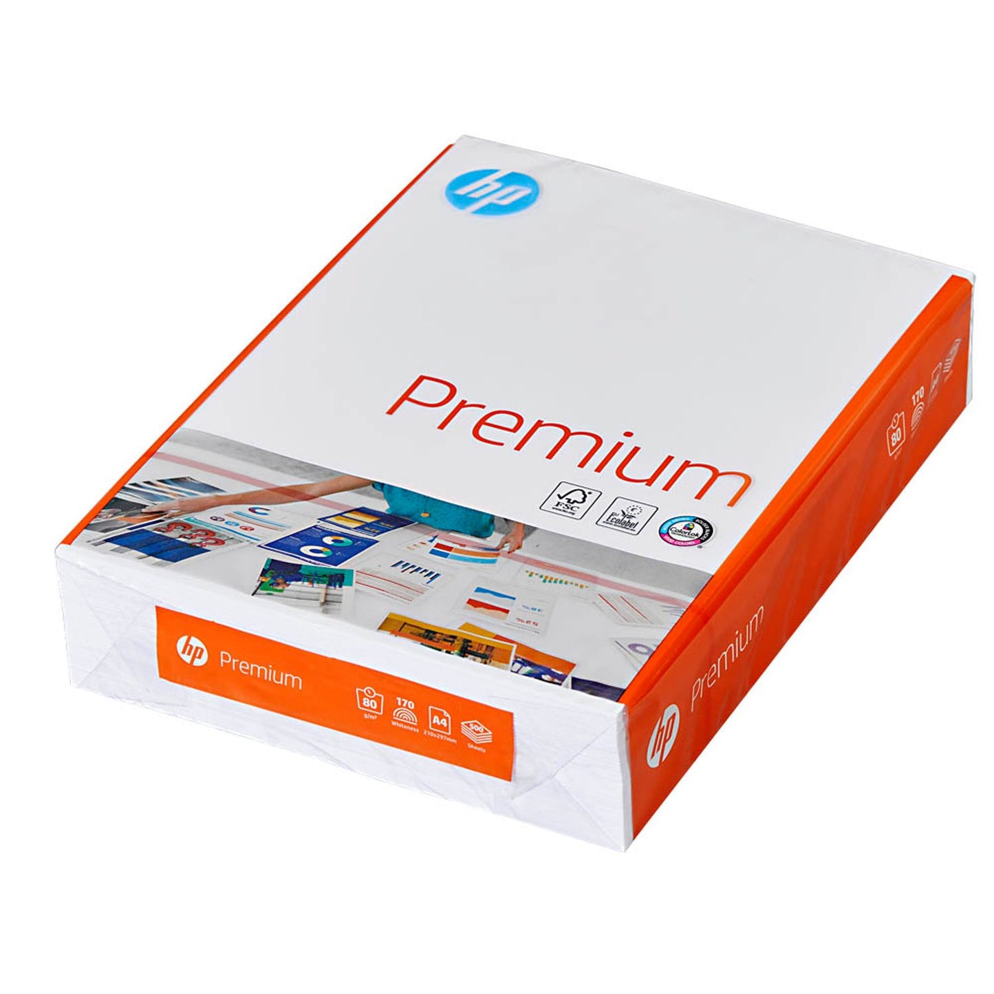 HP Kopierpapier Premium DIN A4 80 g/qm | CHP850 | 1 Pack = 500 Blatt