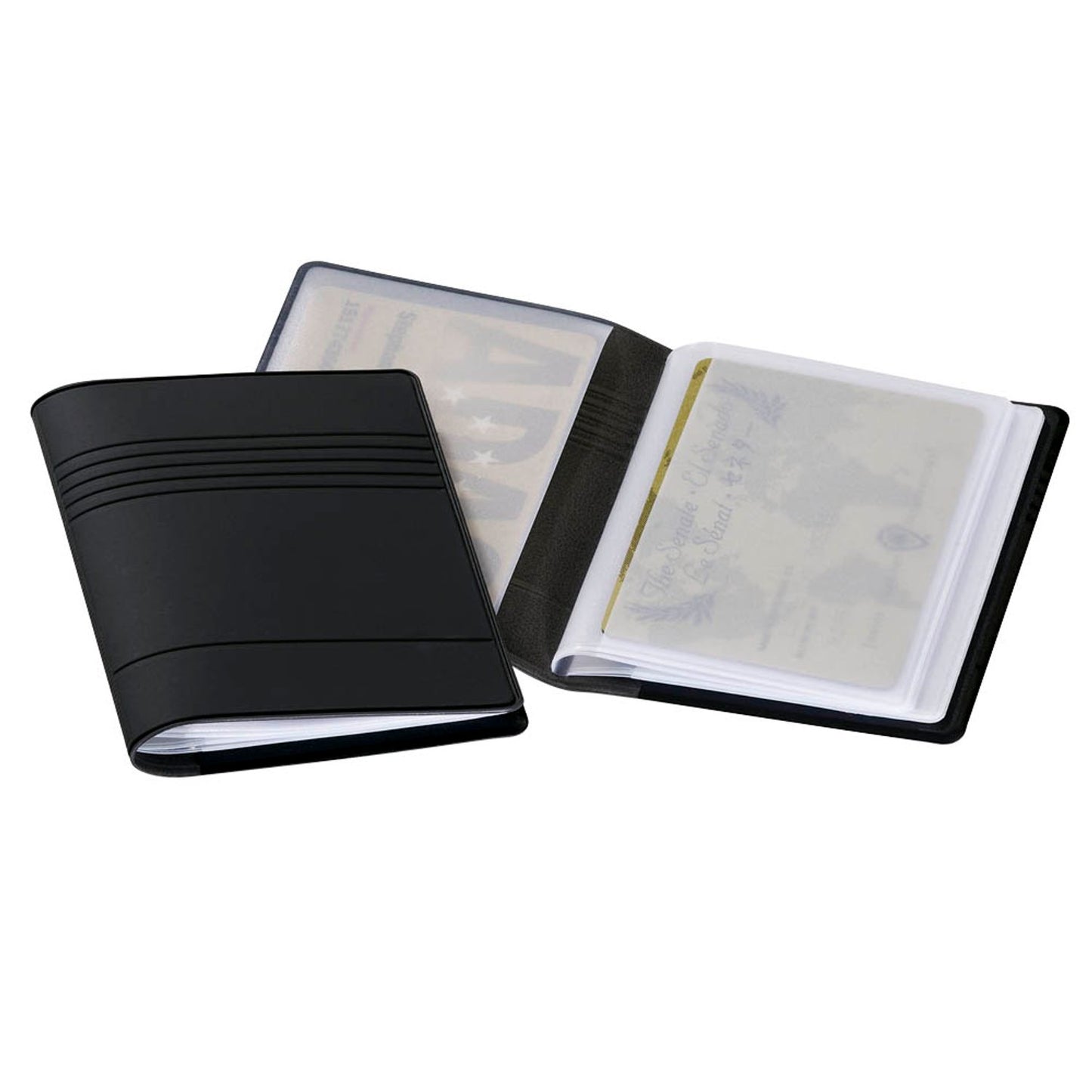 DURABLE Kreditkartenetui grau 5,4 x 8,5 cm | 239458