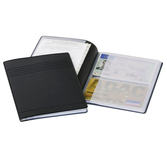 DURABLE Kreditkartenetui grau 5,4 x 8,5 cm und 8,0 x 11,5 cm | 239758
