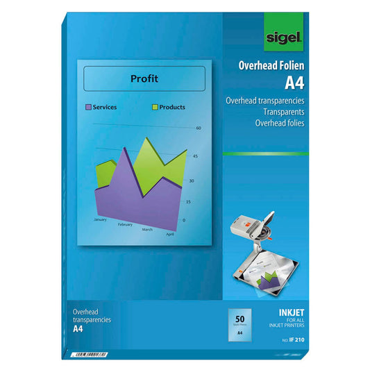 SIGEL InkJetfolien glatt | IF210 | 1 Pack = 50 St.