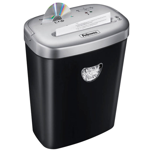 Fellowes Powershred 53C Aktenvernichter mit Partikelschnitt P-4, 4 x 35 mm, bis , schwarz | 4653101