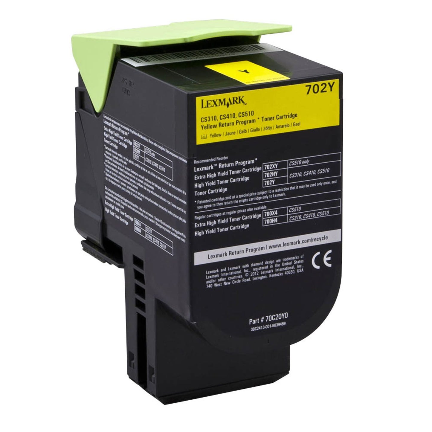Lexmark gelb Toner | 70C20Y0