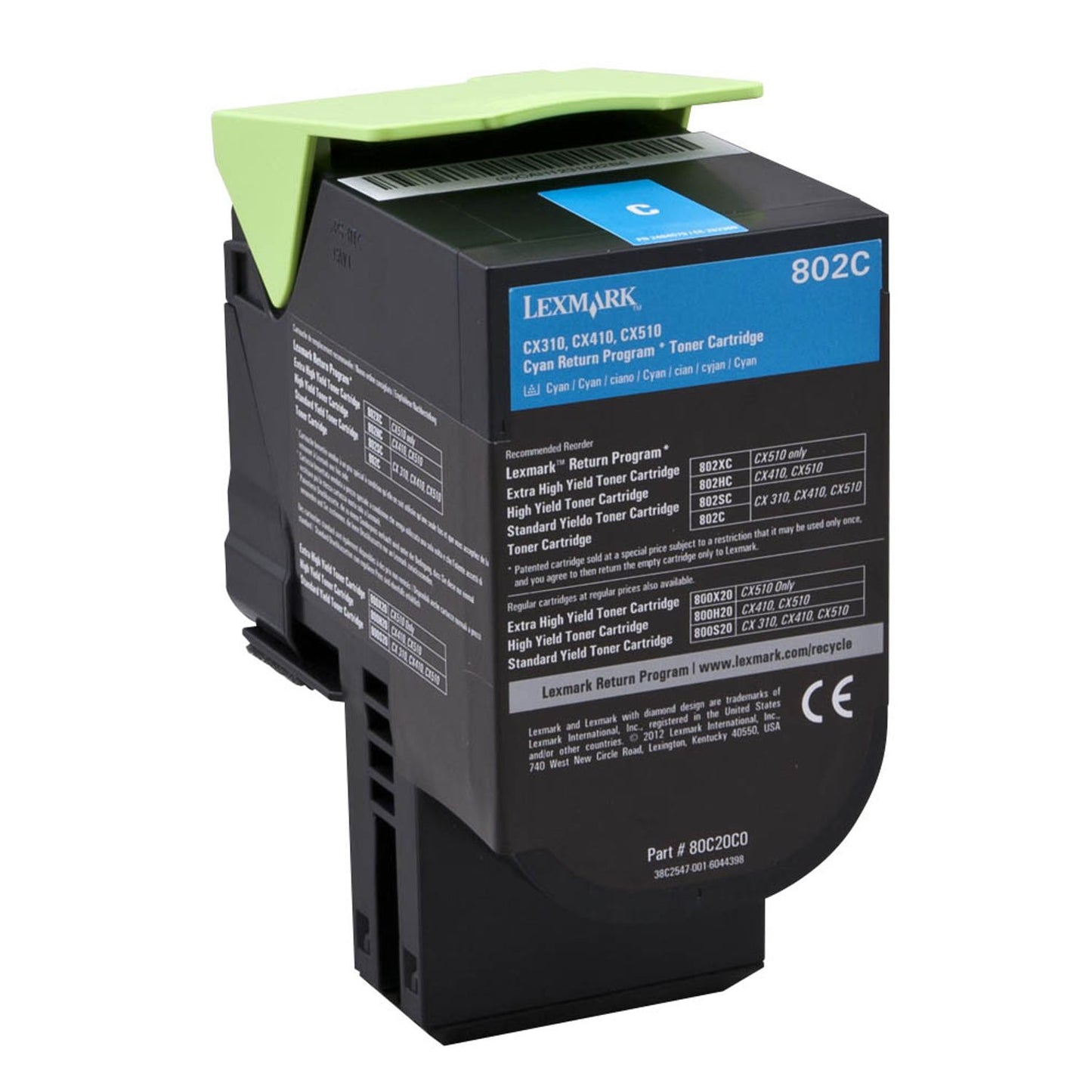 Lexmark cyan Toner | 80C20C0