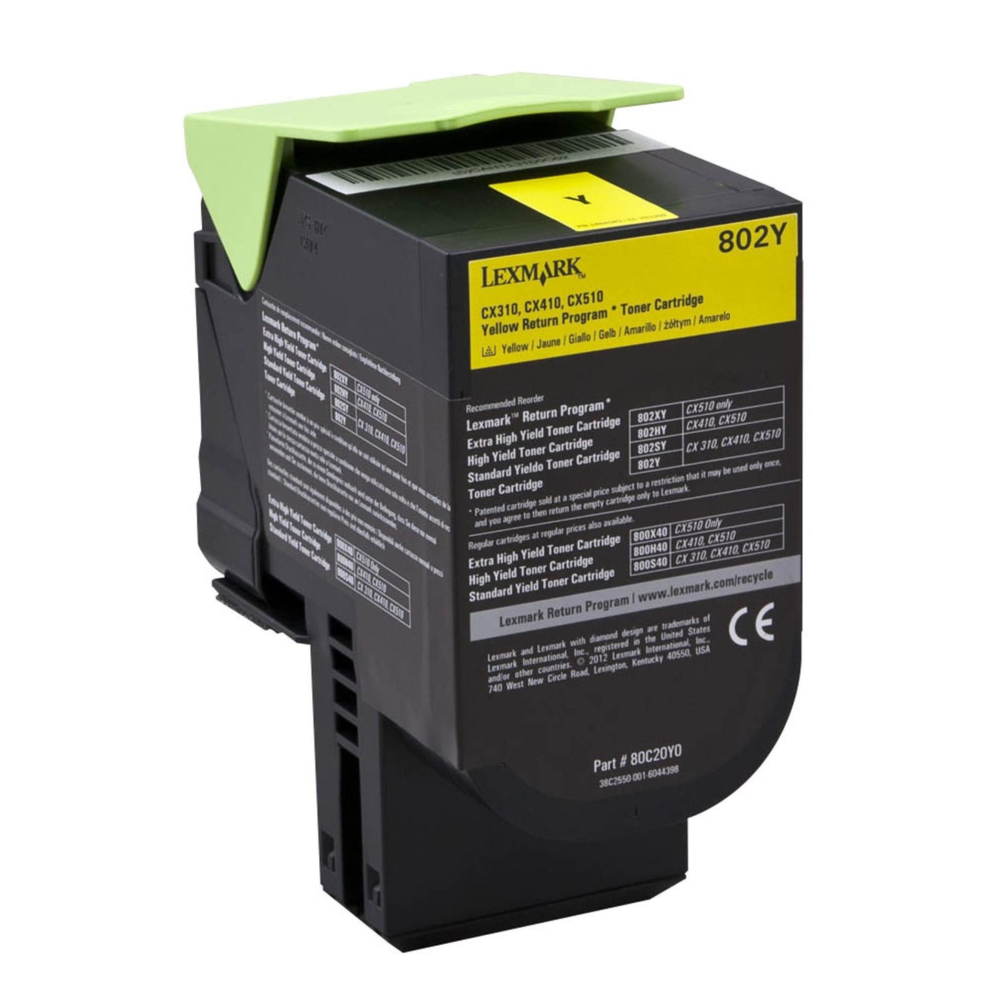 Lexmark gelb Toner | 80C20Y0