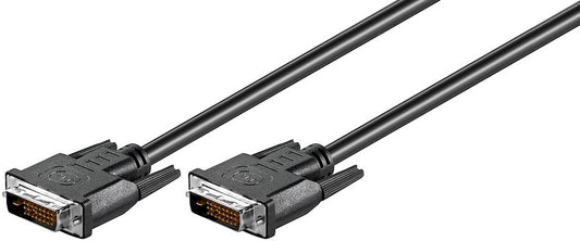 goobay DVI-D Kabel schwarz, 1 St.