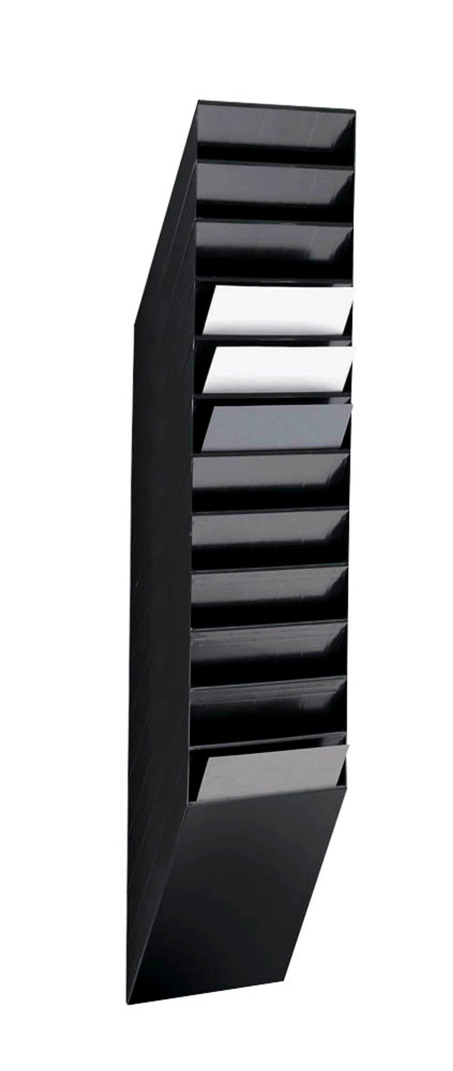 DURABLE Wandprospekthalter FLEXIBOXX schwarz DIN A4