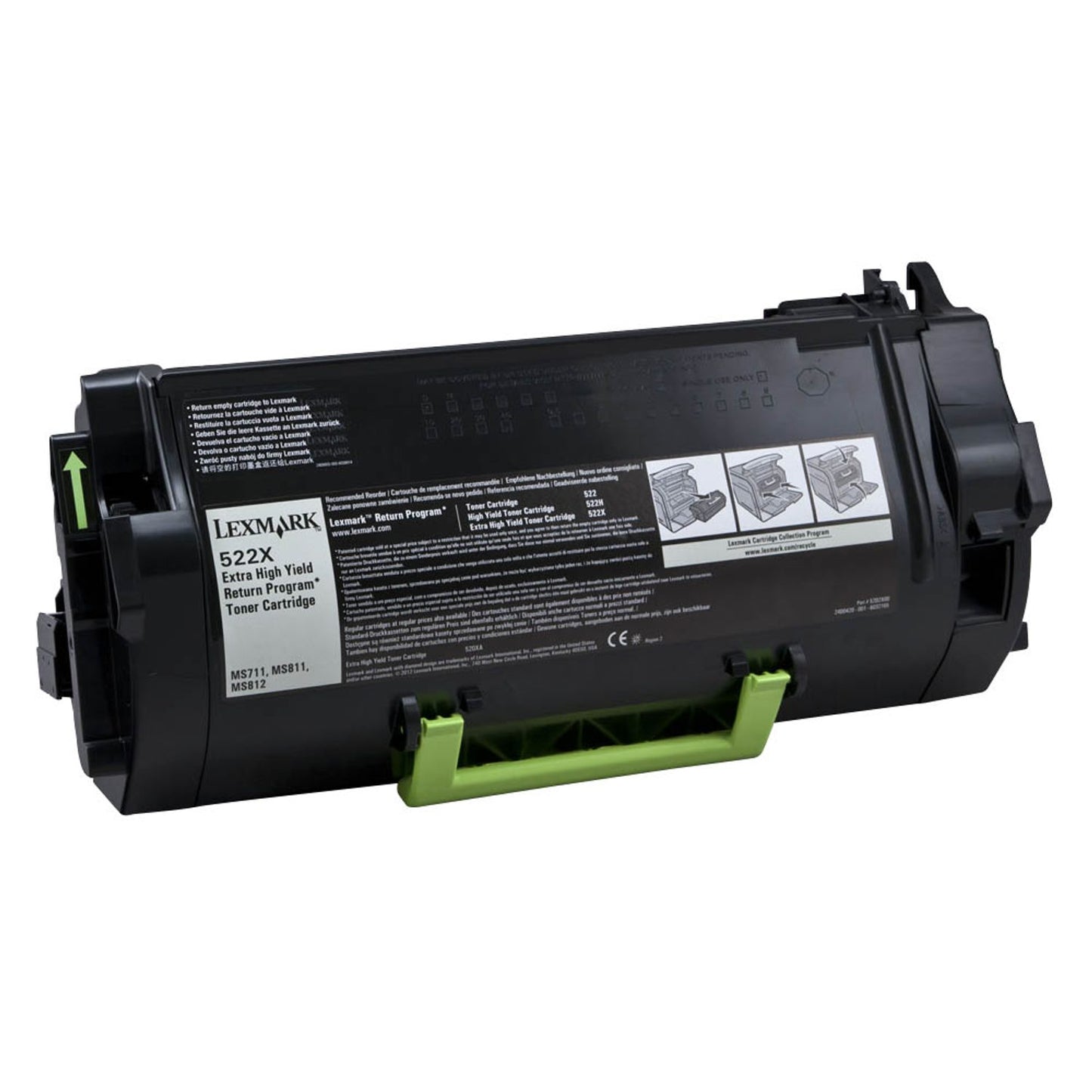 Lexmark schwarz Toner | 52D2X00