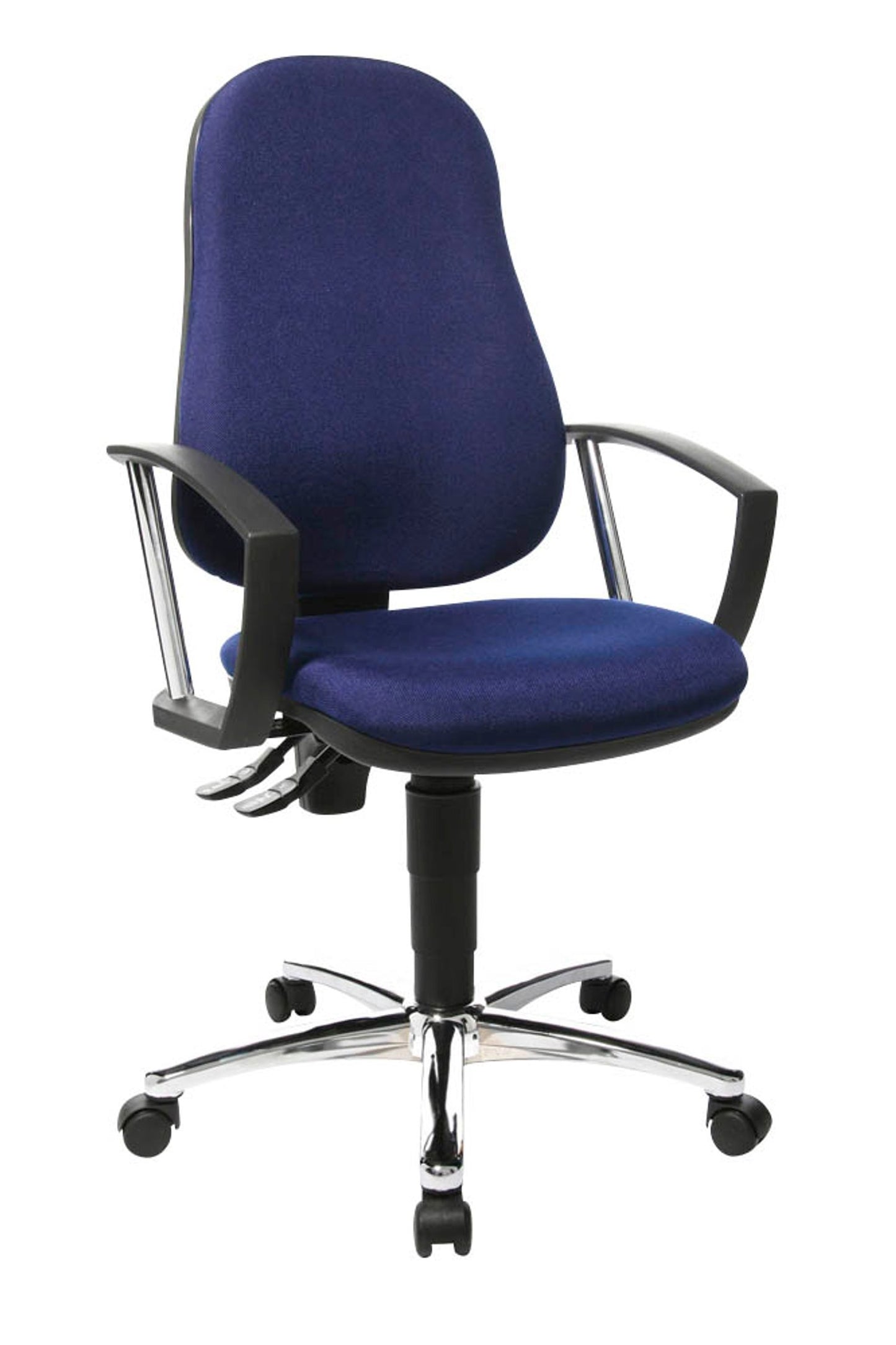 Topstar Bürostuhl Point 60 Plus, 8169A, Gestell chrom
