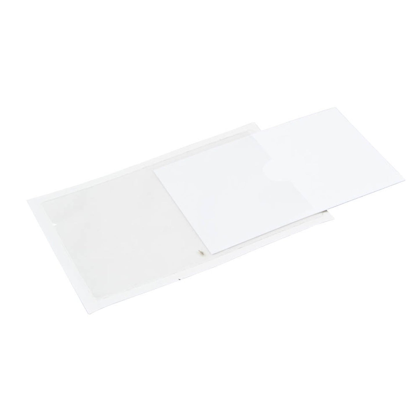 Probeco Visitenkartentasche selbstklebend transparent, für 1 Visitenkarte | 6820-100PP | 1 Pack = 100 St.