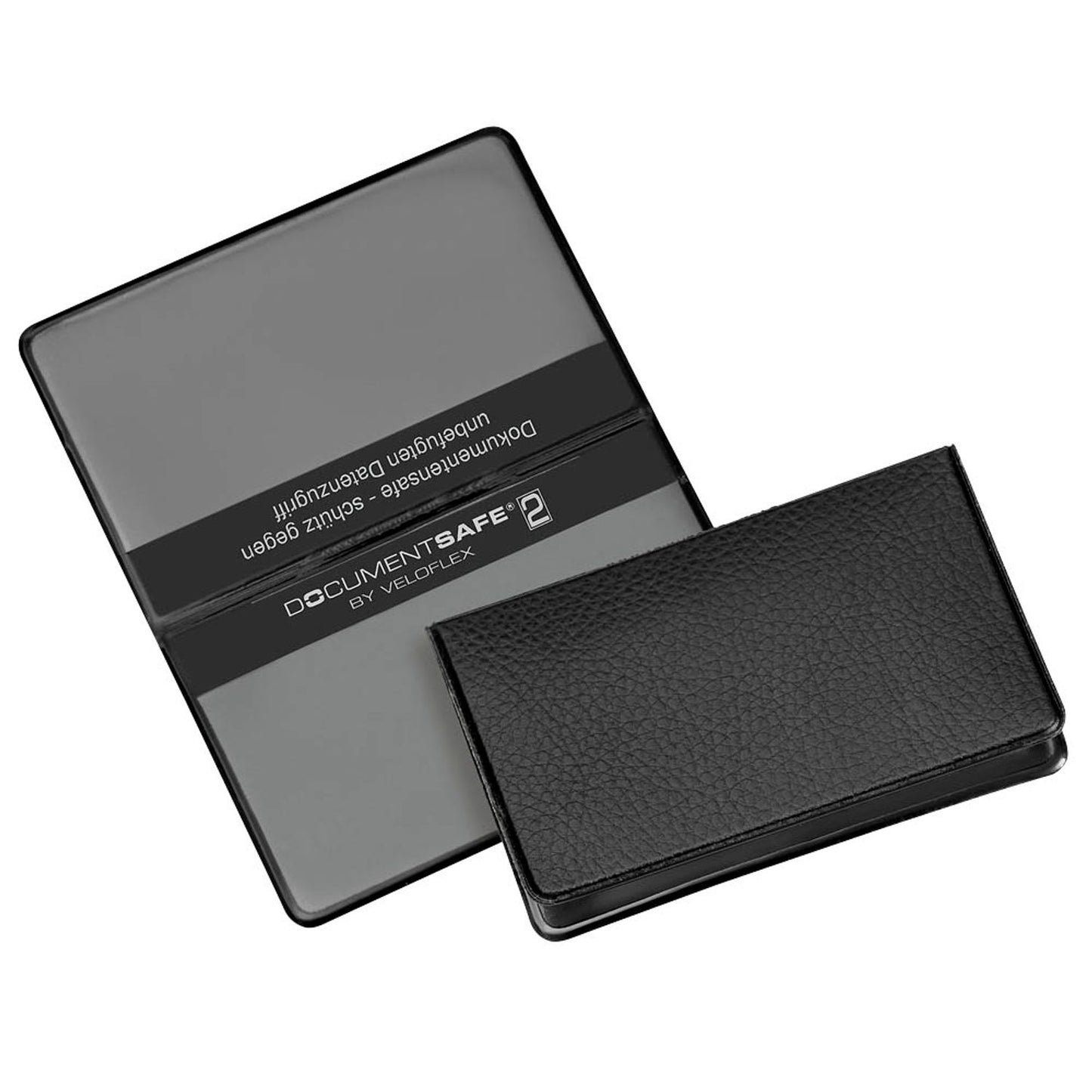 VELOFLEX Kreditkartenhülle Document Safe® schwarz 9,3 x 5,9 cm | 3274800