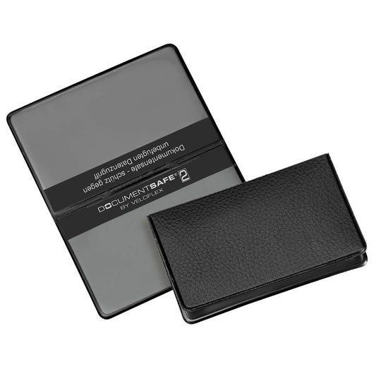 VELOFLEX Kreditkartenhülle Document Safe® schwarz 9,3 x 5,9 cm | 3274800