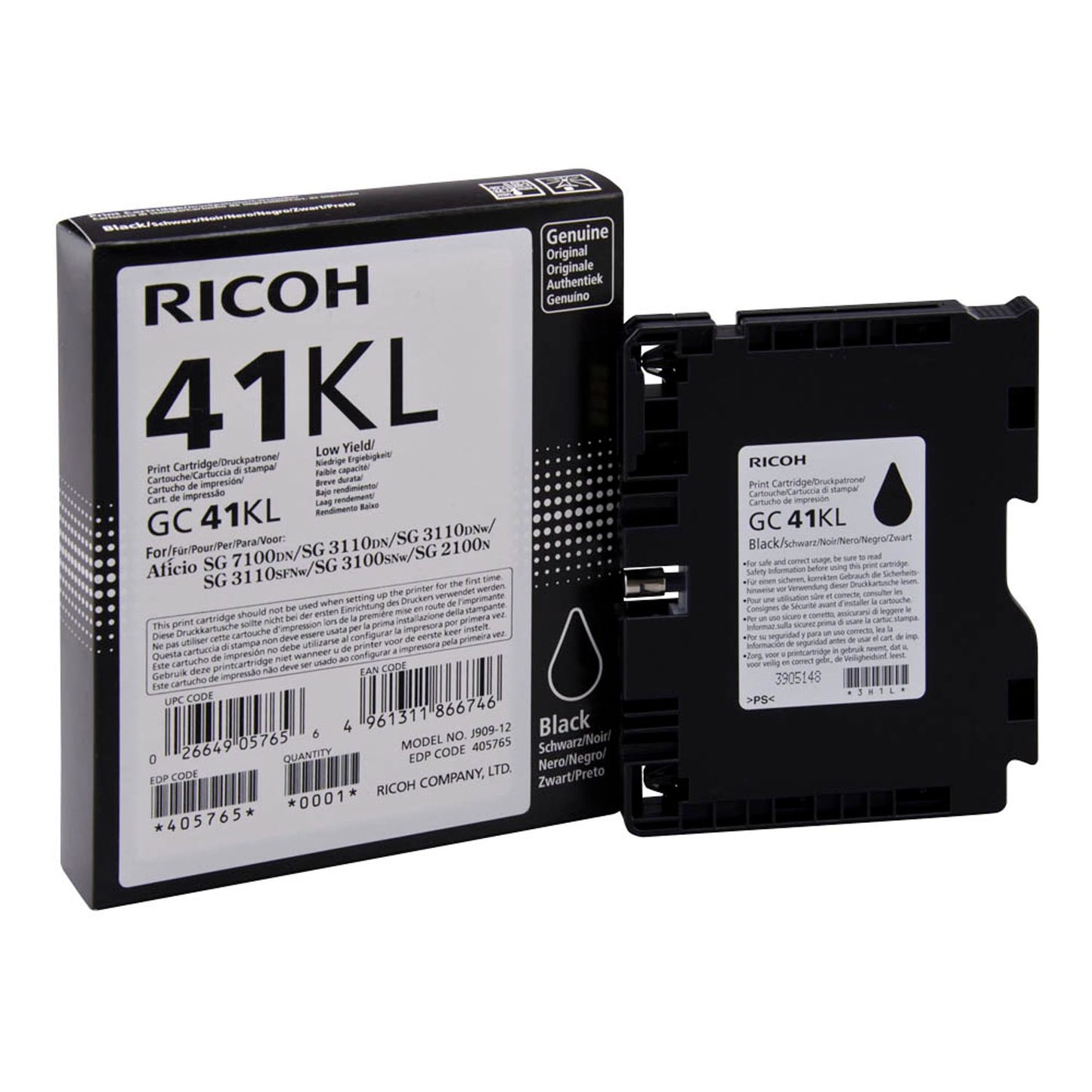 RICOH GC 41KL schwarz Druckerpatrone | 405765