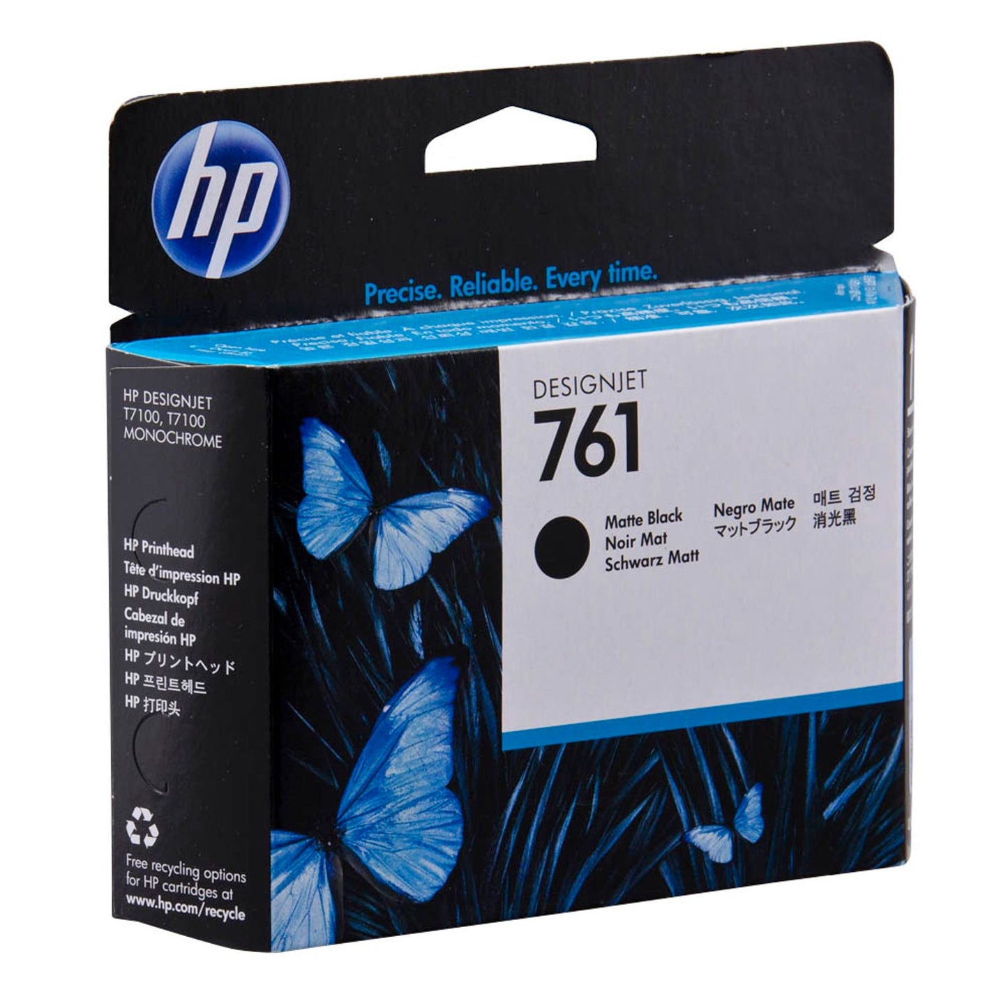 HP 761 () schwarz matt Druckkopf | CH648A