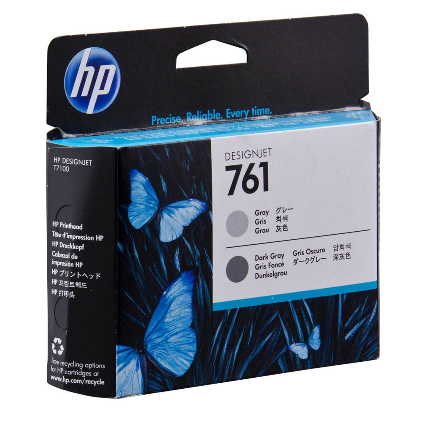 HP 761 () grau, dunkelgrau Druckkopf | CH647A