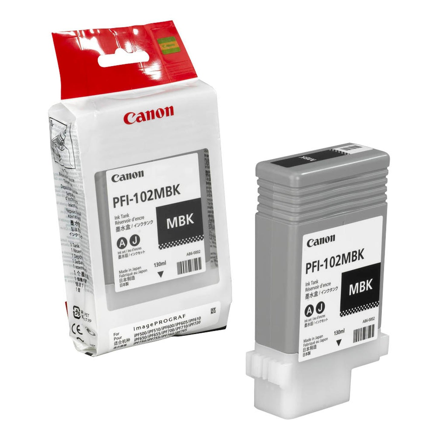 Canon PFI-102 MBK mattschwarz Druckerpatrone | 0894B001AA