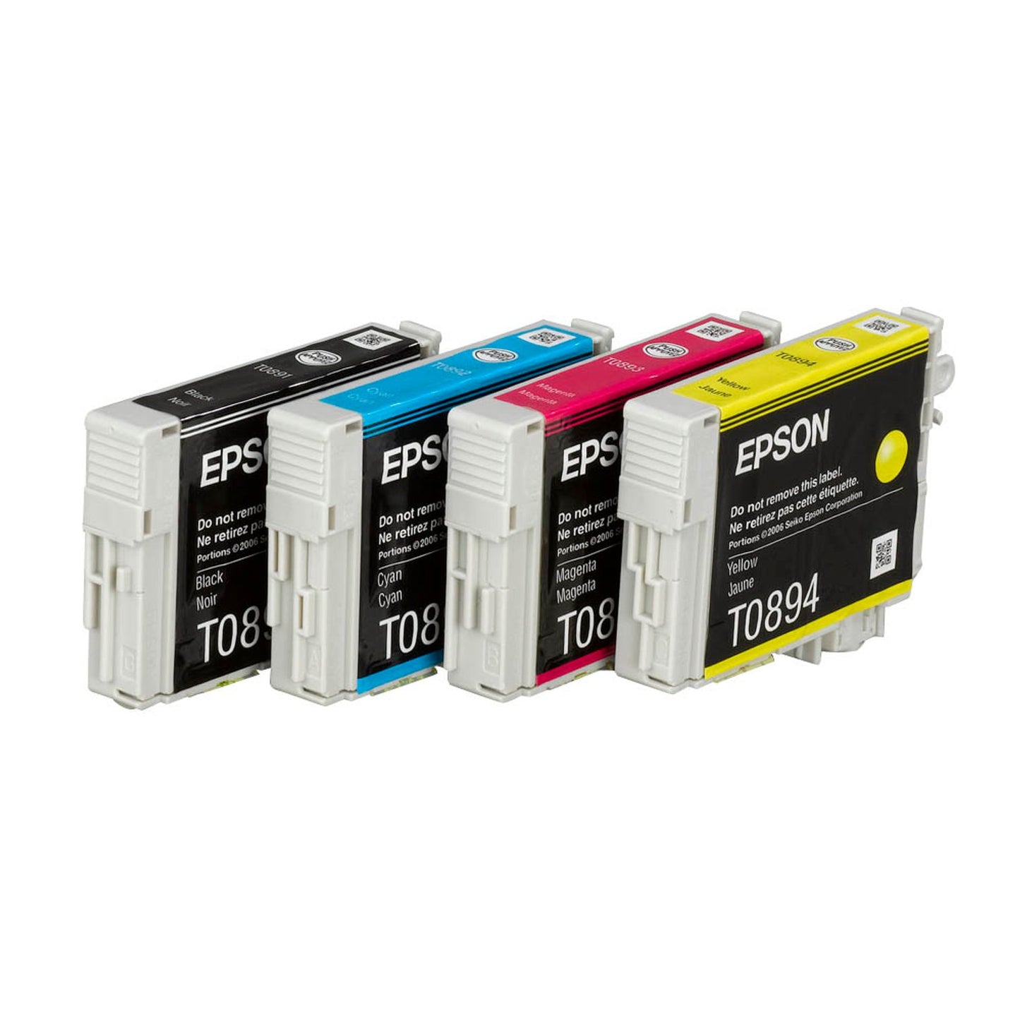 EPSON T0895 schwarz, cyan, magenta, gelb Druckerpatronen, 4er-Set | C13T08954010 | 1 Pack = 4 St.